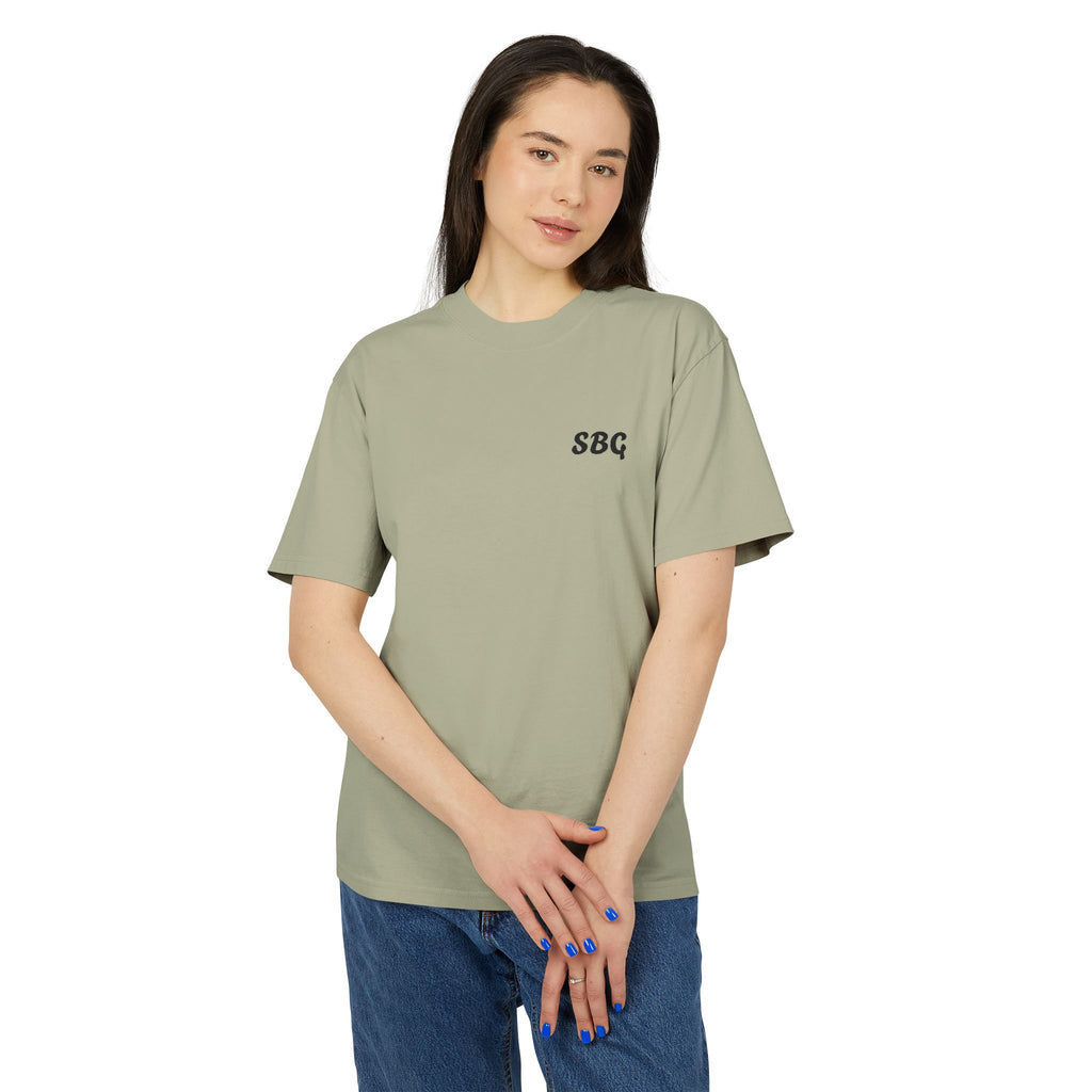 SBG Minimal Logo Tee – Freizeitliches verwaschenes T‑Shirt