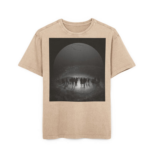 Men's Acid Washed Heavy Oversize Tee ETERNAL HOPE — REVELATION 21:4