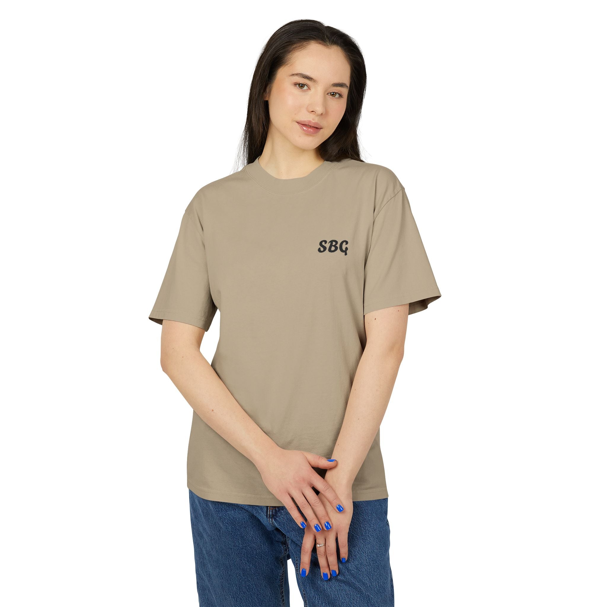 SBG Minimal Logo Tee — Casual Faded T‑Shirt