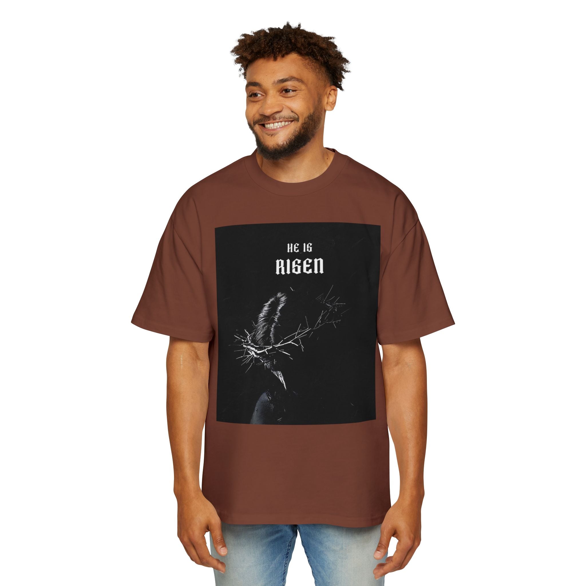 Kopie von Er ist auferstanden T-Shirt – christliches Osterauferstehungs-Shirt