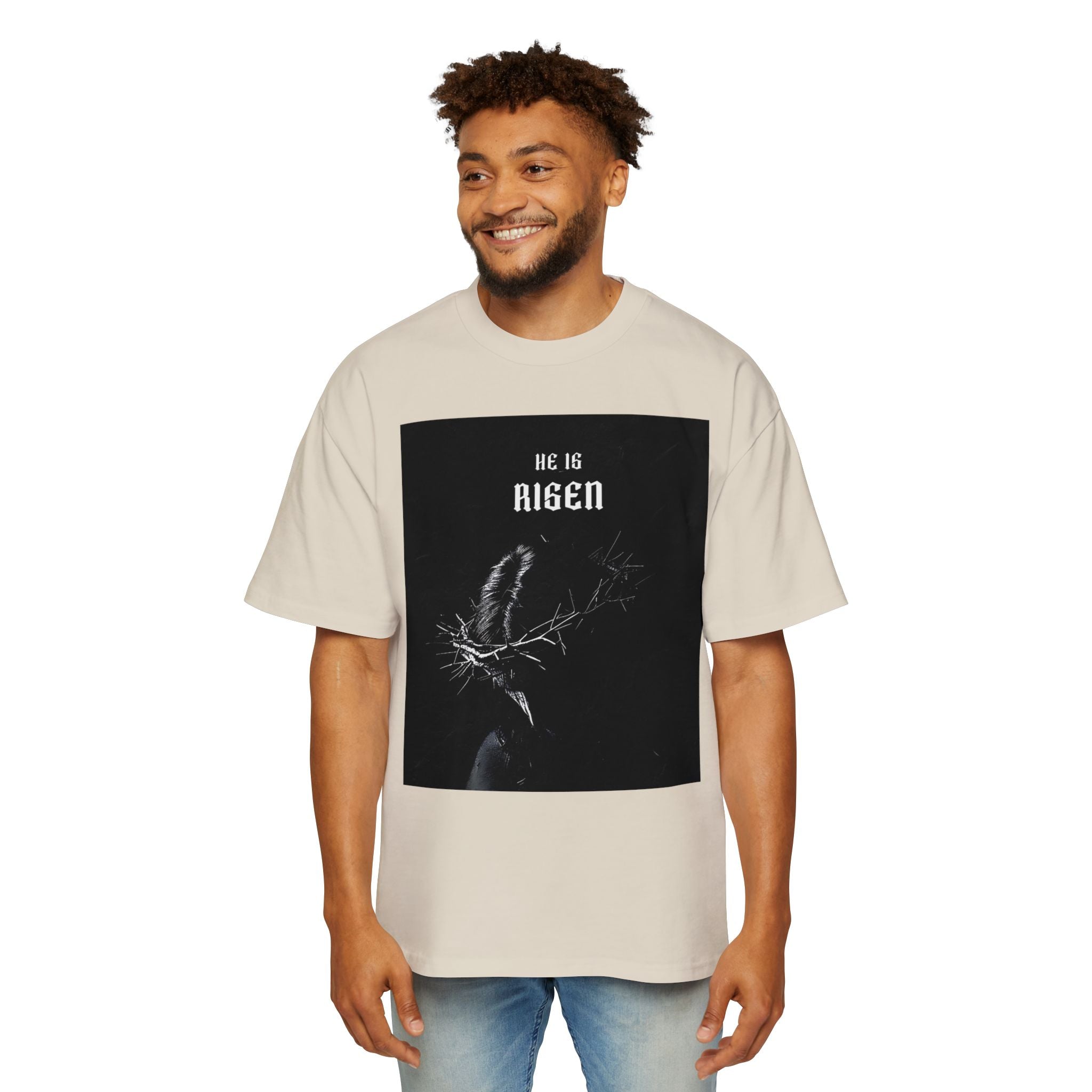 Kopie von Er ist auferstanden T-Shirt – christliches Osterauferstehungs-Shirt
